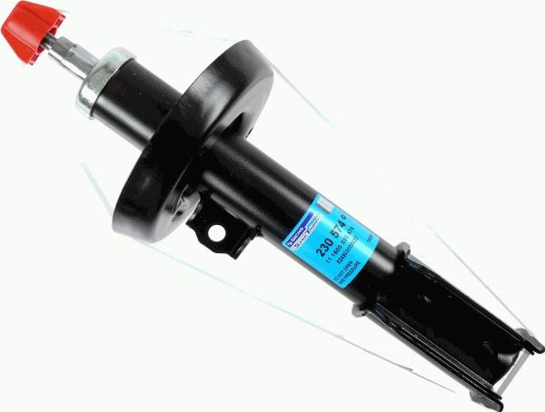 SACHS 230 574 - Амортизатор autozip.com.ua