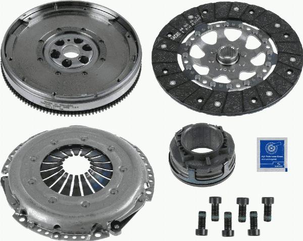 SACHS 2290 601 015 - Комплект зчеплення autozip.com.ua