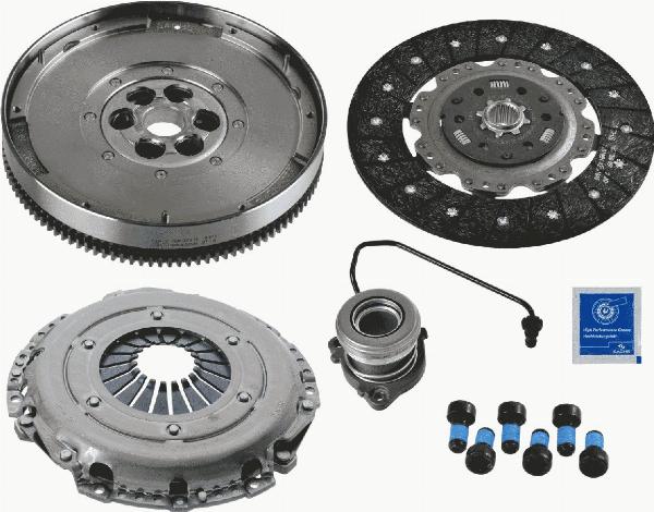 SACHS 2290 601 072 - Комплект зчеплення autozip.com.ua