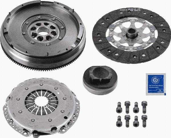 SACHS 2290 601 106 - Комплект зчеплення autozip.com.ua