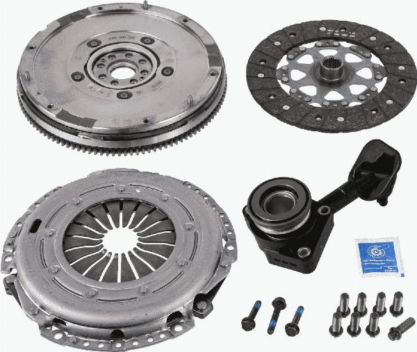 SACHS 2290 601 107 - Комплект зчеплення autozip.com.ua