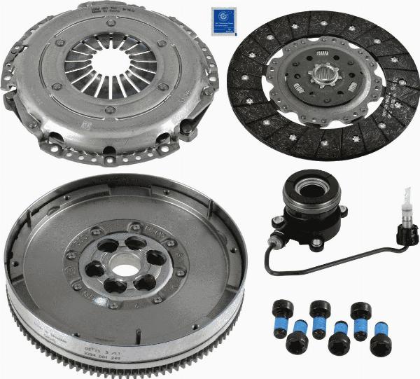 SACHS 2290 601 115 - Комплект зчеплення autozip.com.ua