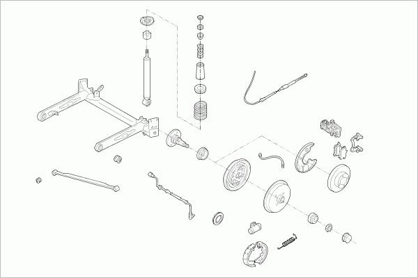 SACHS AUDI-80B3-RS004 - Рульове управління autozip.com.ua