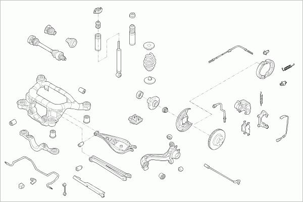 SACHS BMW-3-RS004 - Рульове управління autozip.com.ua