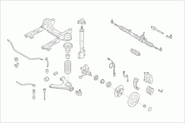 SACHS FORD-TRANS-FS011 - Рульове управління autozip.com.ua