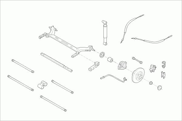 SACHS RENAU-MEGAN-RS006 - Рульове управління autozip.com.ua