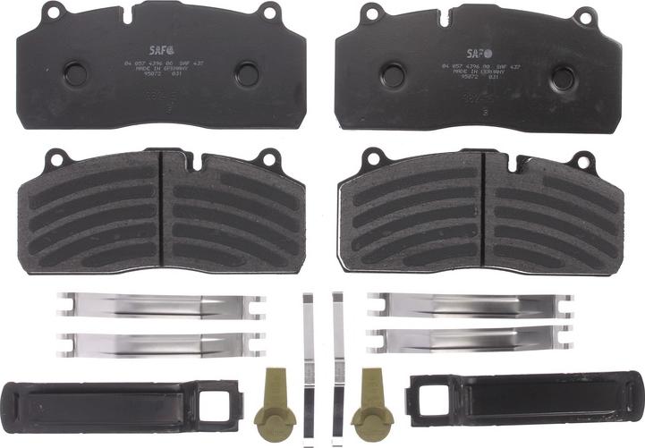 SAF 3 057 0096 00 - Гальмівні колодки, дискові гальма autozip.com.ua