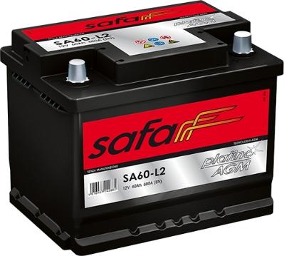 SAFA SA60-L2 - Стартерна акумуляторна батарея, АКБ autozip.com.ua