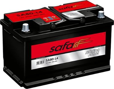 SAFA SA80-L4 - Стартерна акумуляторна батарея, АКБ autozip.com.ua