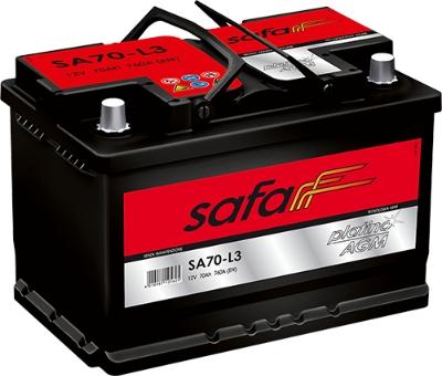 SAFA SA70-L3 - Стартерна акумуляторна батарея, АКБ autozip.com.ua