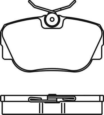 SAFETY T571352 - Гальмівні колодки, дискові гальма autozip.com.ua