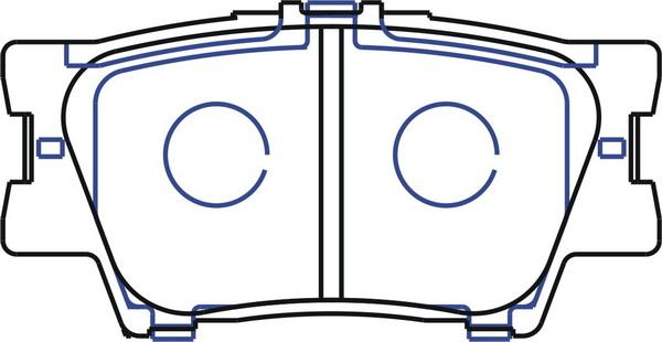 SAFETY T0032 - Гальмівні колодки, дискові гальма autozip.com.ua