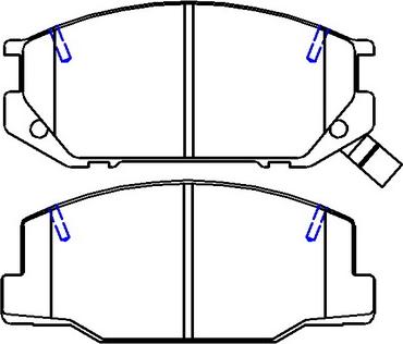 SAFETY TA407WK - Гальмівні колодки, дискові гальма autozip.com.ua
