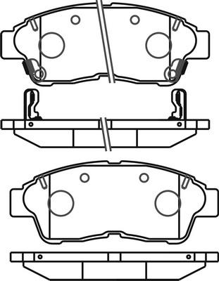 SAFETY TA394WK - Гальмівні колодки, дискові гальма autozip.com.ua