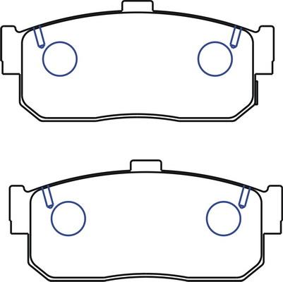 SAFETY TA346WK - Гальмівні колодки, дискові гальма autozip.com.ua