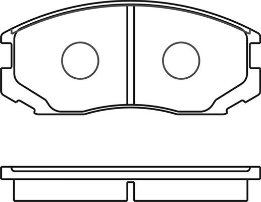 SAFETY TA317K - Гальмівні колодки, дискові гальма autozip.com.ua