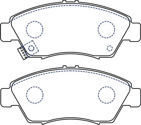SAFETY TA376WK - Гальмівні колодки, дискові гальма autozip.com.ua