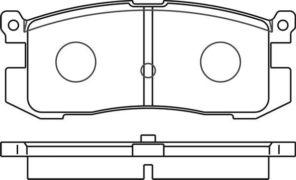 SAFETY TA250K - Гальмівні колодки, дискові гальма autozip.com.ua