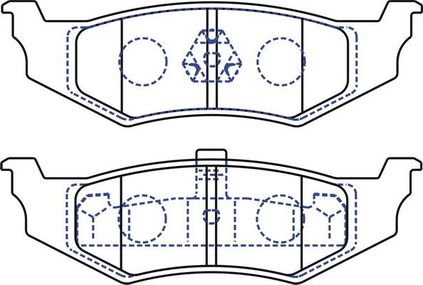SAFETY TD641 - Гальмівні колодки, дискові гальма autozip.com.ua