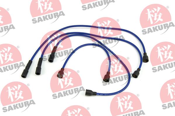 SAKURA 912-80-7080 SW - Комплект проводів запалювання autozip.com.ua