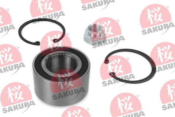 SAKURA 4107600 - Комплект підшипника маточини колеса autozip.com.ua