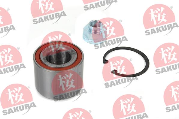 SAKURA 4107072 - Комплект підшипника маточини колеса autozip.com.ua