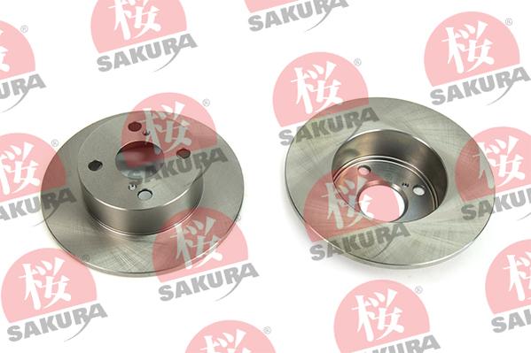 SAKURA 605-20-3711 - Гальмівний диск autozip.com.ua