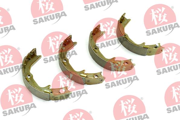 SAKURA 602-50-4255 - Комплект гальм, ручник, парковка autozip.com.ua