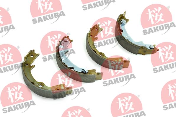 SAKURA 602-00-4601 - Комплект гальм, ручник, парковка autozip.com.ua