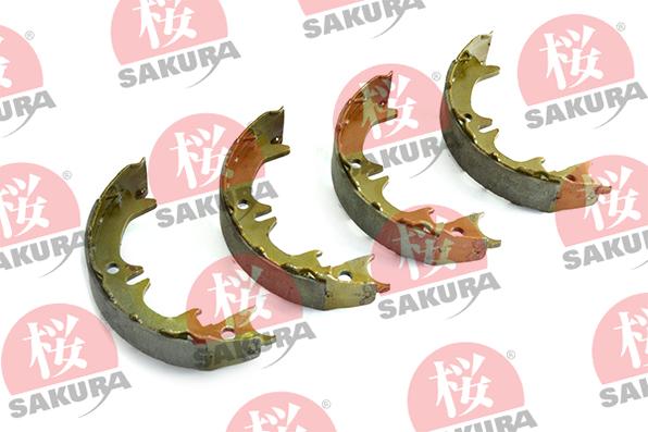 SAKURA 602-20-3890 - Комплект гальм, ручник, парковка autozip.com.ua