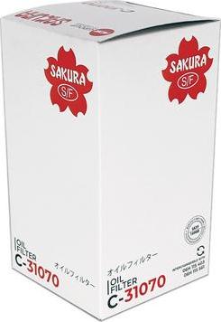 SAKURA Automotive C-31070 - Масляний фільтр autozip.com.ua