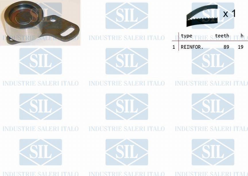 Saleri SIL TK1459 - Комплект ременя ГРМ autozip.com.ua