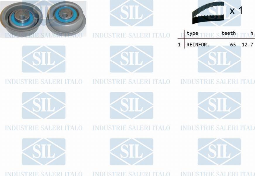 Saleri SIL TK1200 - Комплект ременя ГРМ autozip.com.ua