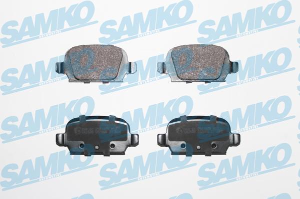 Samko 5SP998 - Гальмівні колодки, дискові гальма autozip.com.ua