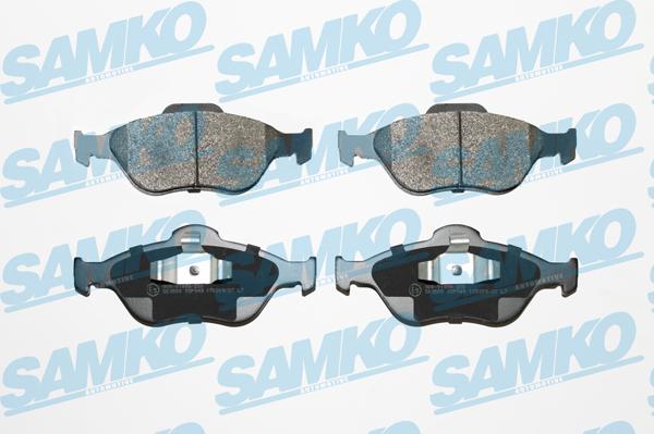 Samko 5SP949 - Гальмівні колодки, дискові гальма autozip.com.ua