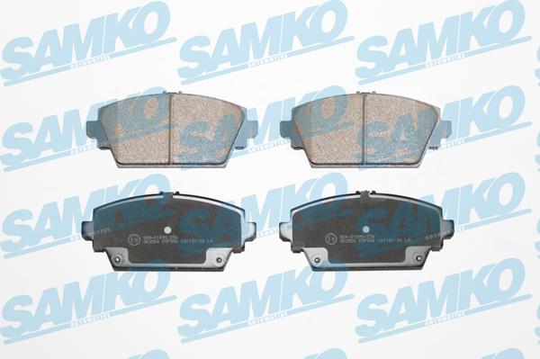 Samko 5SP940 - Гальмівні колодки, дискові гальма autozip.com.ua