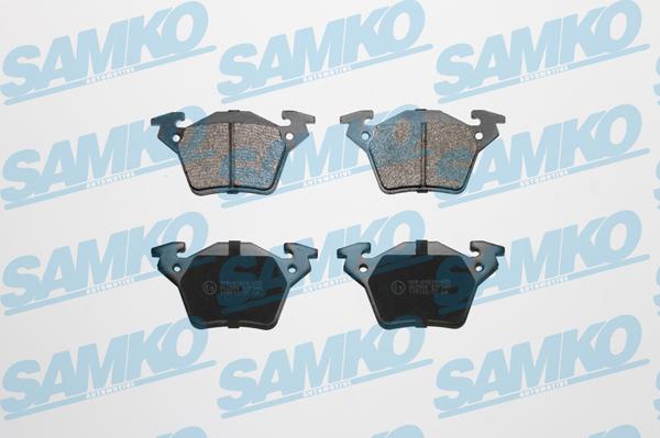 Samko 5SP948 - Гальмівні колодки, дискові гальма autozip.com.ua