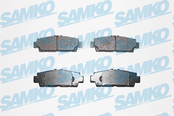 Samko 5SP943 - Гальмівні колодки, дискові гальма autozip.com.ua