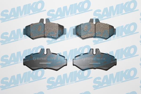 Samko 5SP956 - Гальмівні колодки, дискові гальма autozip.com.ua