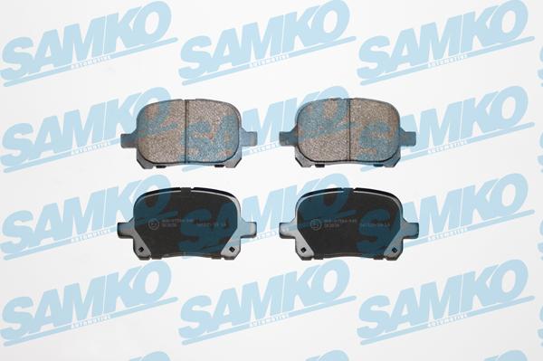 Samko 5SP953 - Гальмівні колодки, дискові гальма autozip.com.ua