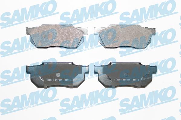 Samko 5SP919 - Гальмівні колодки, дискові гальма autozip.com.ua