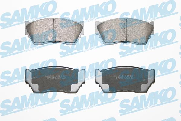Samko 5SP934 - Гальмівні колодки, дискові гальма autozip.com.ua