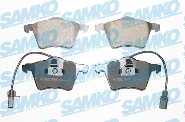 Samko 5SP975 - Гальмівні колодки, дискові гальма autozip.com.ua