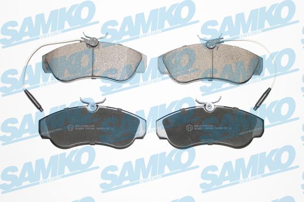 Samko 5SP494 - Гальмівні колодки, дискові гальма autozip.com.ua