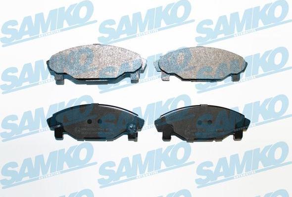 Samko 5SP457 - Гальмівні колодки, дискові гальма autozip.com.ua