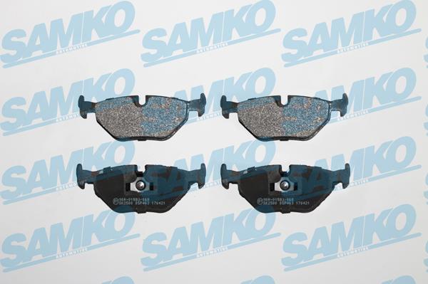 Samko 5SP463 - Гальмівні колодки, дискові гальма autozip.com.ua