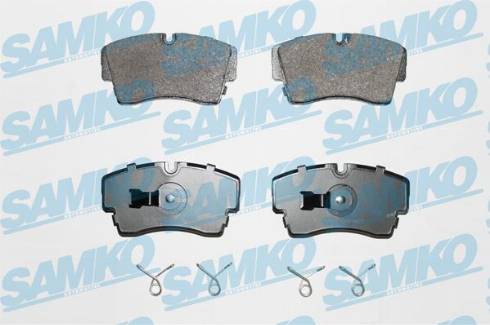 Samko 5SP407 - Гальмівні колодки, дискові гальма autozip.com.ua