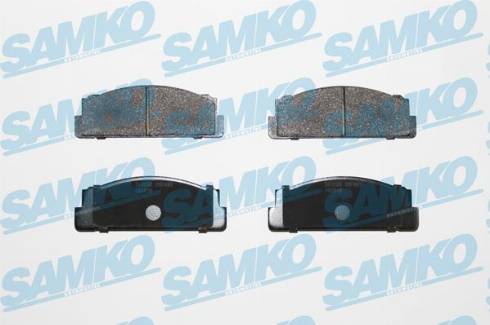 Samko 5SP489 - Гальмівні колодки, дискові гальма autozip.com.ua