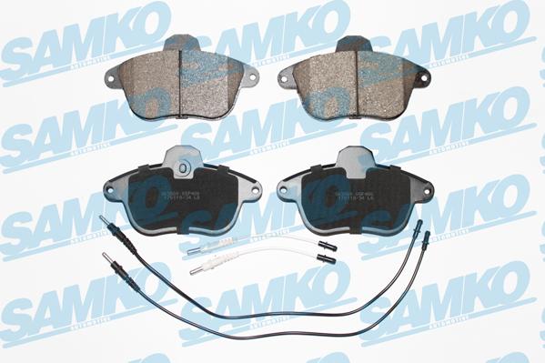 Samko 5SP480 - Гальмівні колодки, дискові гальма autozip.com.ua