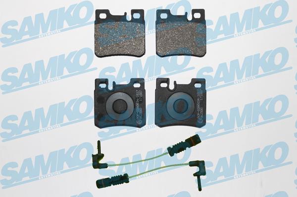 Samko 5SP428A - Гальмівні колодки, дискові гальма autozip.com.ua